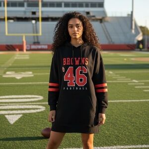 NFL: Cleveland Browns Soft Hoodie Dress 🏈 📣